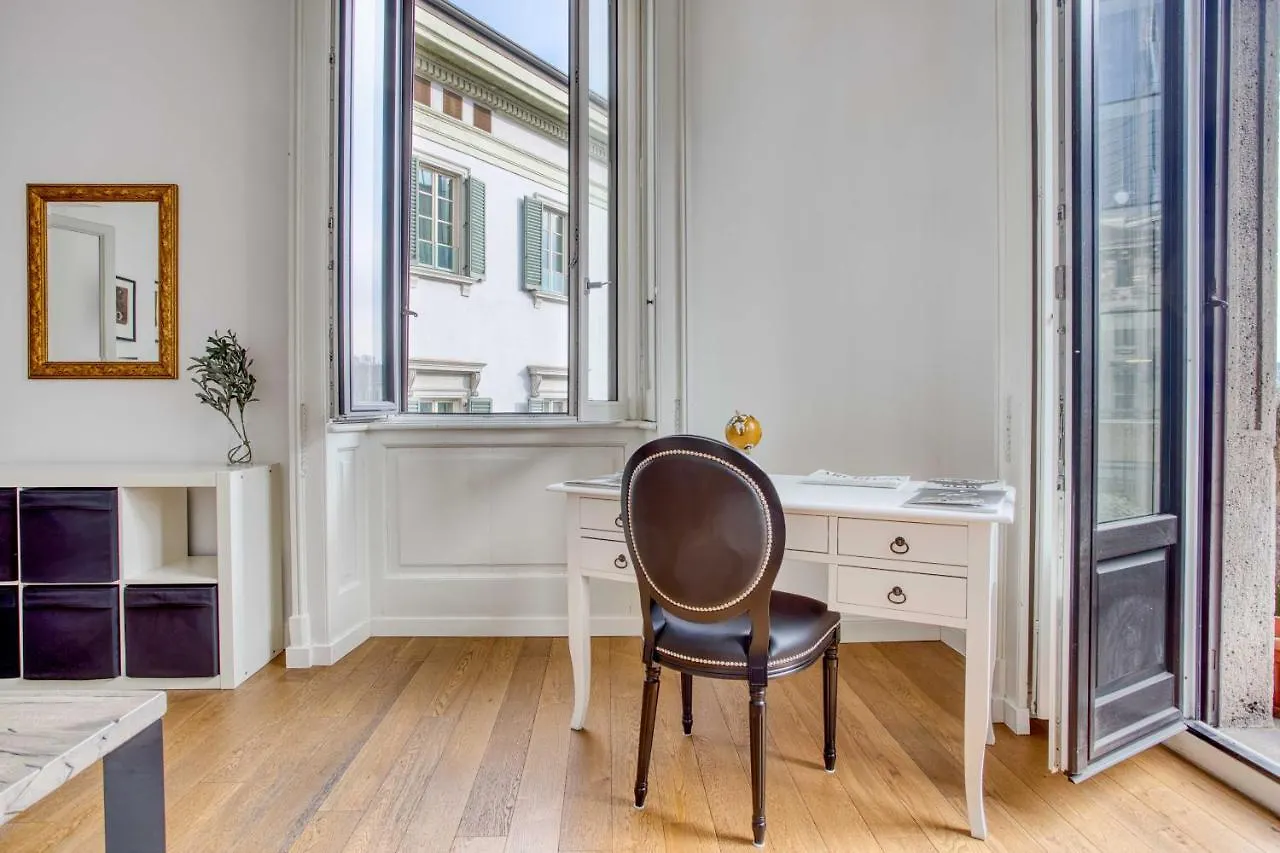 Art Nouveau Gem Via Monte Grappa Milan Apartment